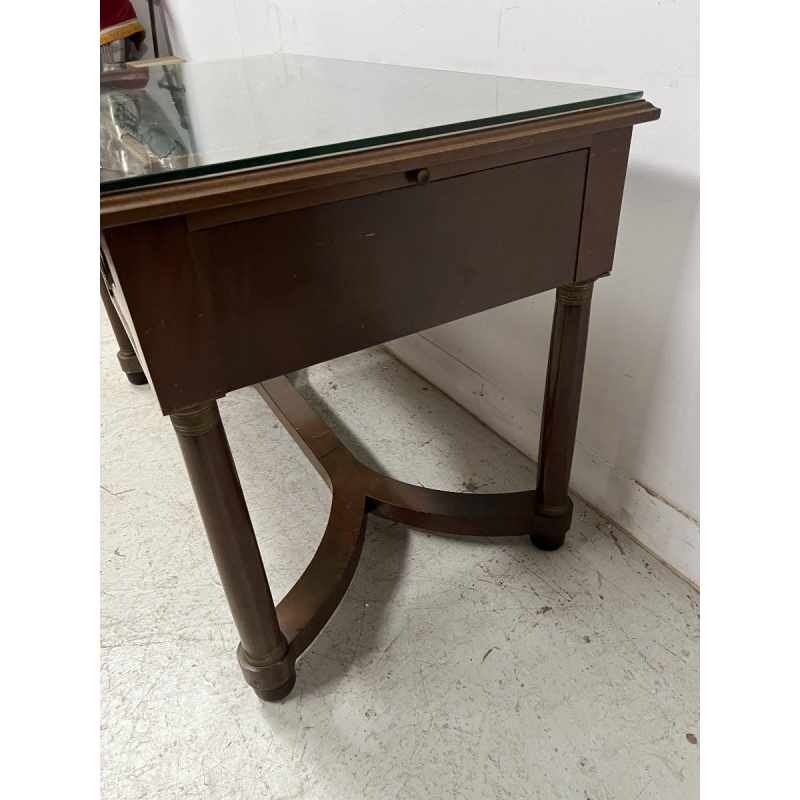 Bureau in Empire-stijl van mahoniehout en fineer, 20e eeuw.
