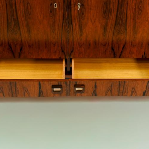 Enfilade vintage en palissandre Fristho 1960