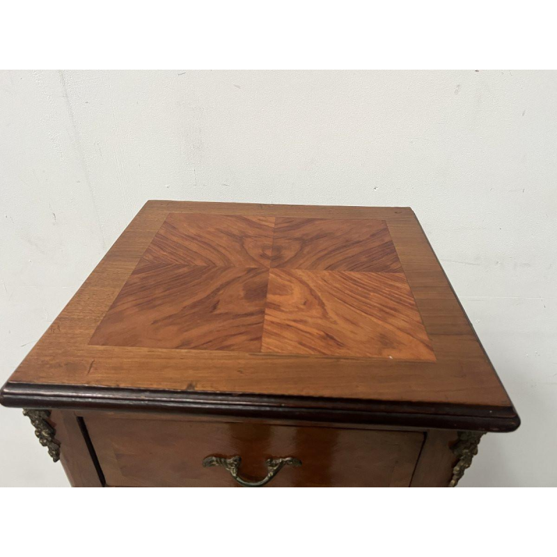 Semainier de style Louis XV en placage de bois de rose XX siècle