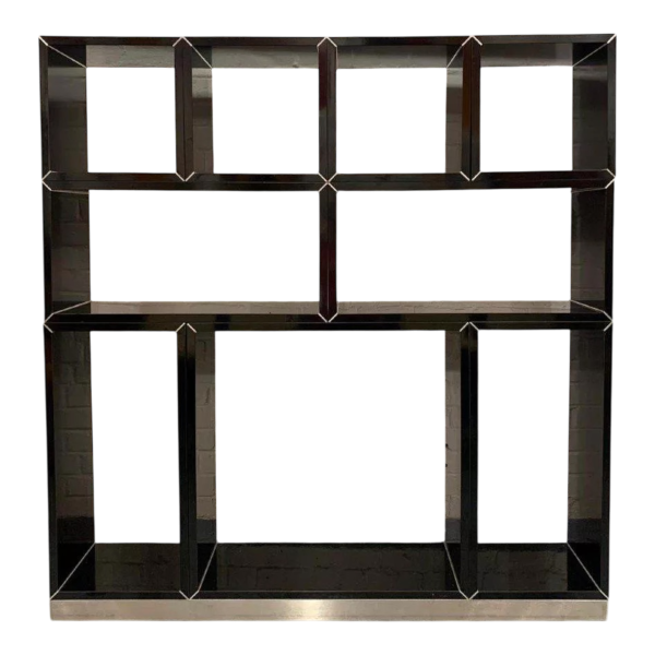 Willy Rizzo, étagère modulaire, XXe s