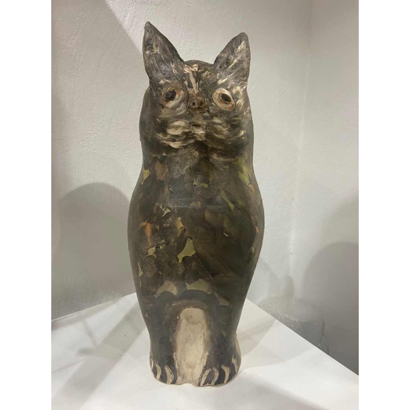 Jules AGARD (1905-1986) - PICASSO's ceramist for 22 years - Chouette Cat