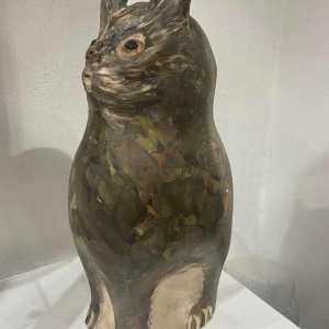 Jules AGARD (1905-1986) - PICASSO's ceramist for 22 years - Chouette Cat