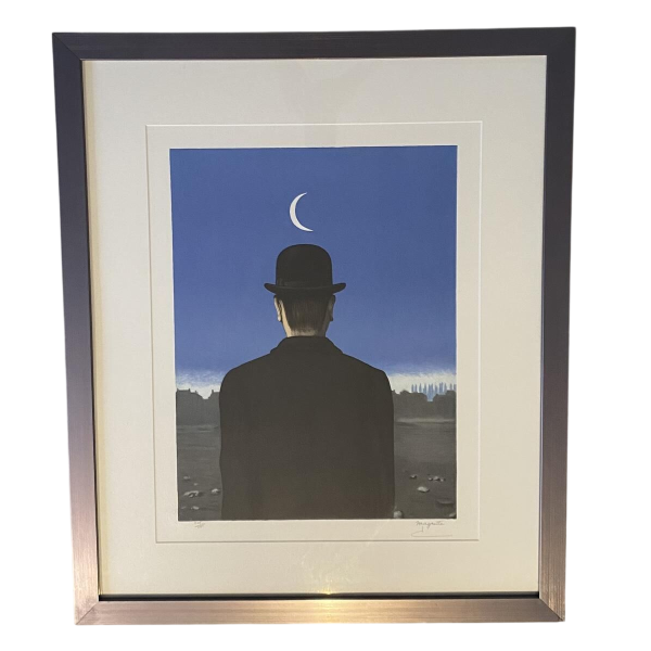 René Magritte "Le Maître d'école" lithographie