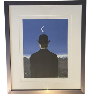 "Le Maître d'école", lithographie, René Magritte