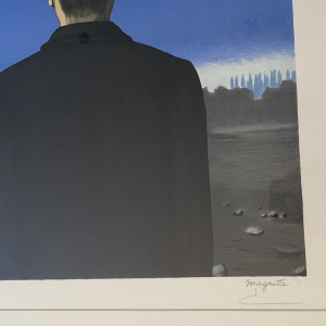 René Magritte "De schoolmeester" lithografie