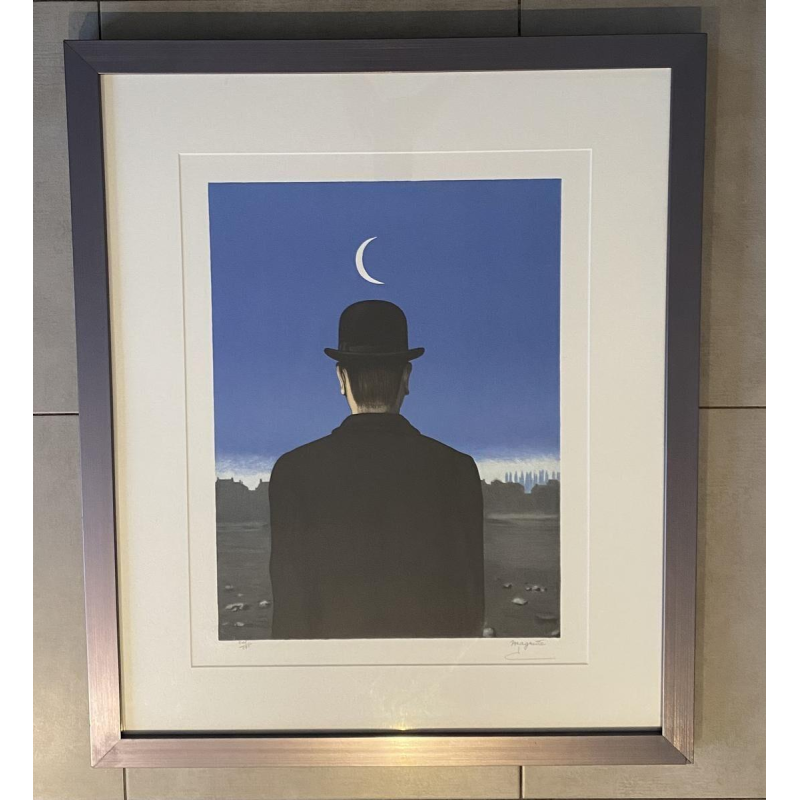 René Magritte "De schoolmeester" lithografie