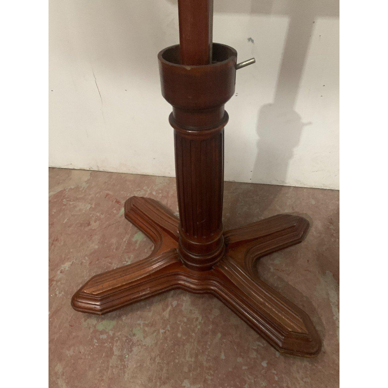 Table desserte à système coulissant pivotant, style Louis-Philippe en acajou, XIX siècle