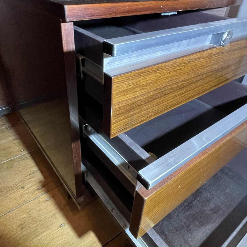 Ico Parisi & Alexandro Ferrari for MIM, double pedestal desk, ca 1960s