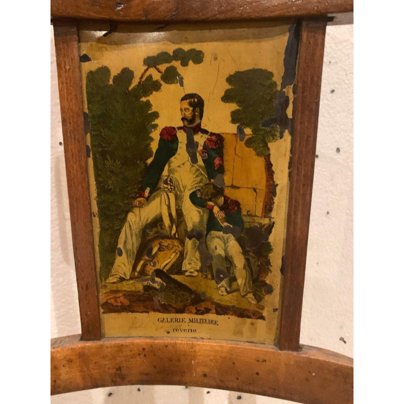 Pair of Empire period chairs, 19th century