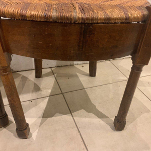 Pair of Empire period chairs, 19th century