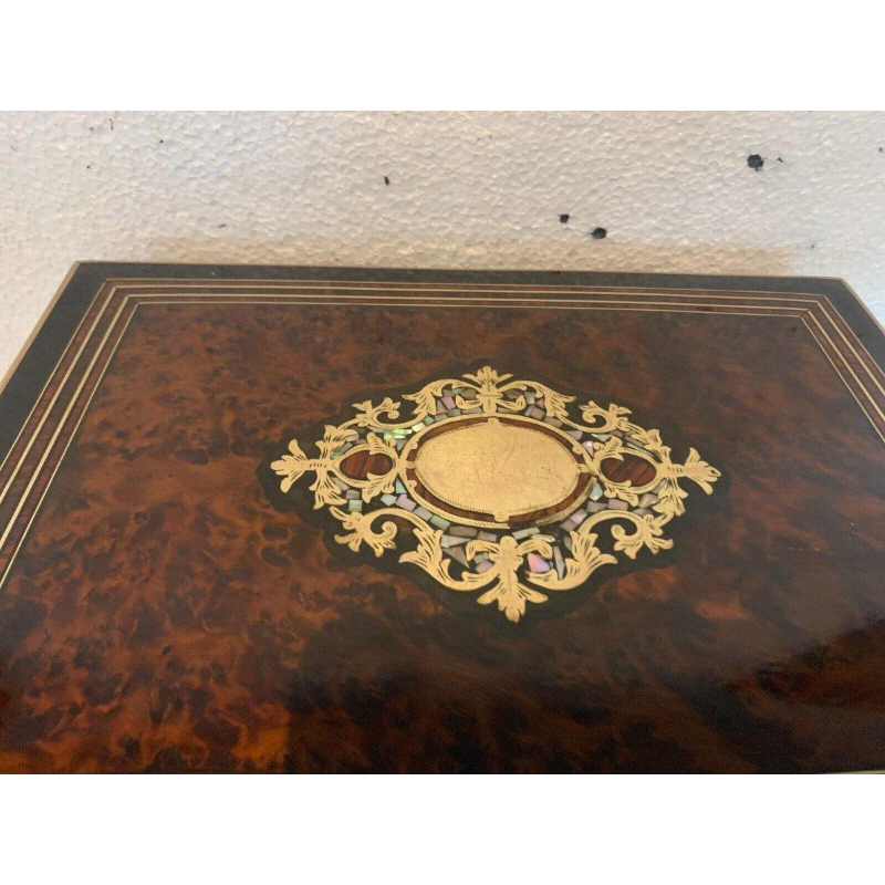 Complete Boulle liquor cabinet, Napoleon III style, marquetry, 19th century