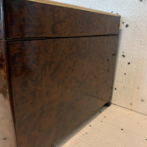 Complete drankkast van Boulle, in Napoleon III-stijl, met marqueterie, 19e eeuw.