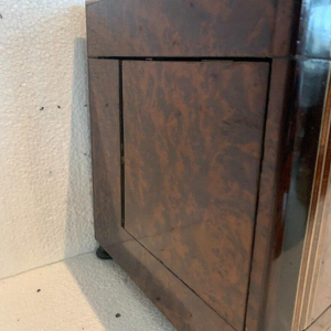 Complete Boulle liquor cabinet, Napoleon III style, marquetry, 19th century