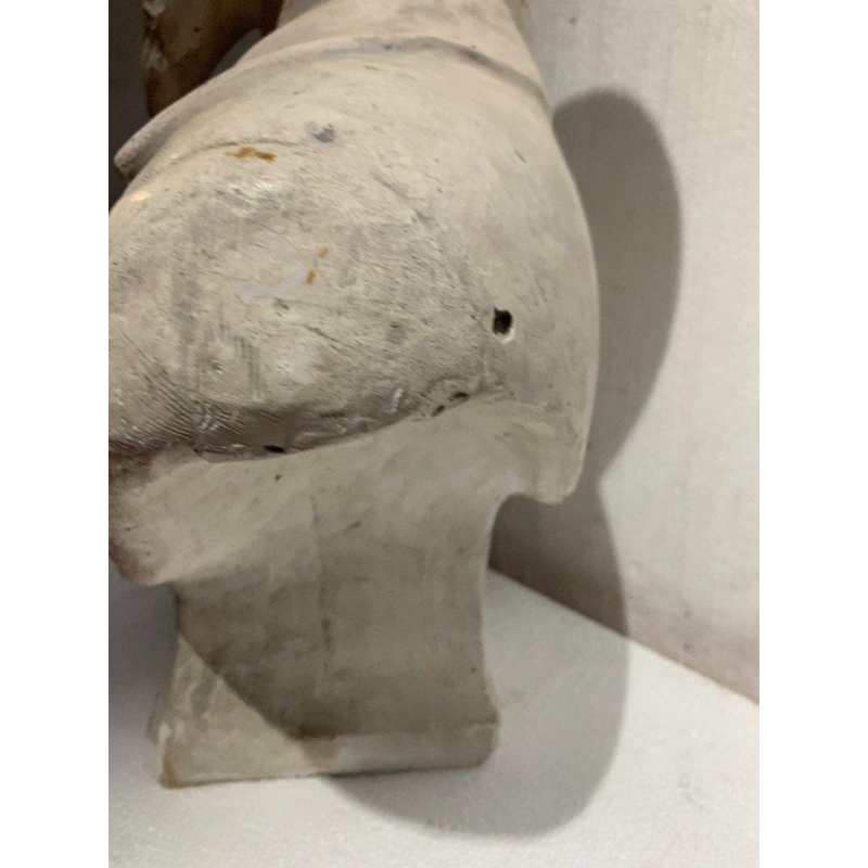 Sculpture "Bust of a Notable Man," sculpted plaster cast, 20th century