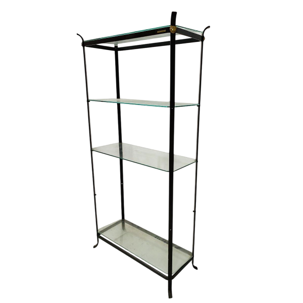 Pierre Vandel House, flat iron shelf, Paris, 20th century