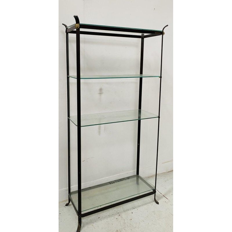 Pierre Vandel House, flat iron shelf, Paris, 20th century