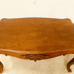 Louis XV style walnut desk, late 19th century