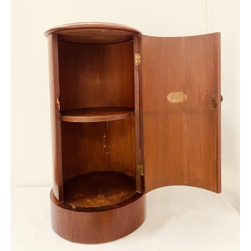 Somno Empire bedside table, mahogany and veneer, Napoleon III period - 19th century