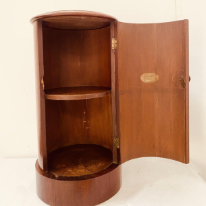 Somno Empire bedside table, mahogany and veneer, Napoleon III period - 19th century