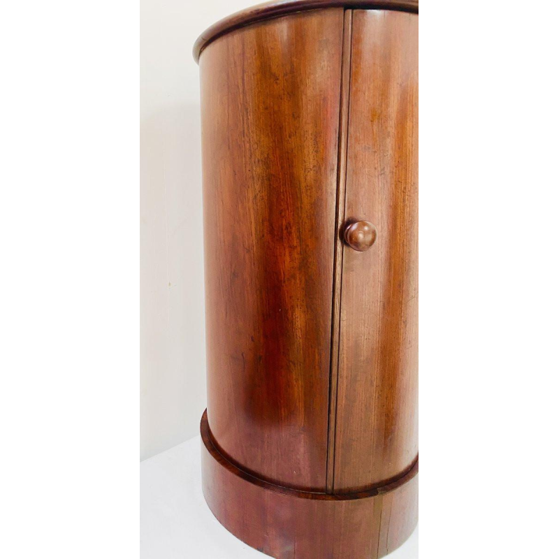 Somno Empire bedside table, mahogany and veneer, Napoleon III period - 19th century