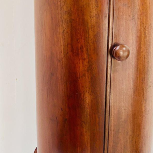 Somno Empire bedside table, mahogany and veneer, Napoleon III period - 19th century