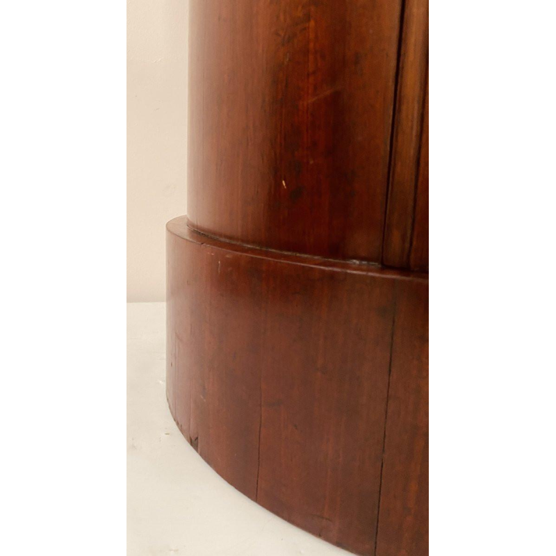 Somno Empire bedside table, mahogany and veneer, Napoleon III period - 19th century