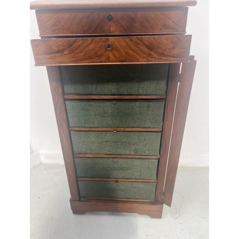 Antique cardboard desk belonging to a notary's clerk, 19th century