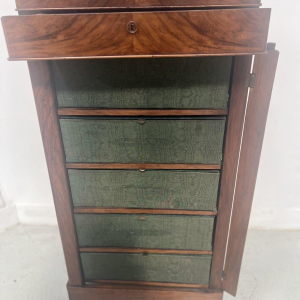 Antique cardboard desk belonging to a notary's clerk, 19th century