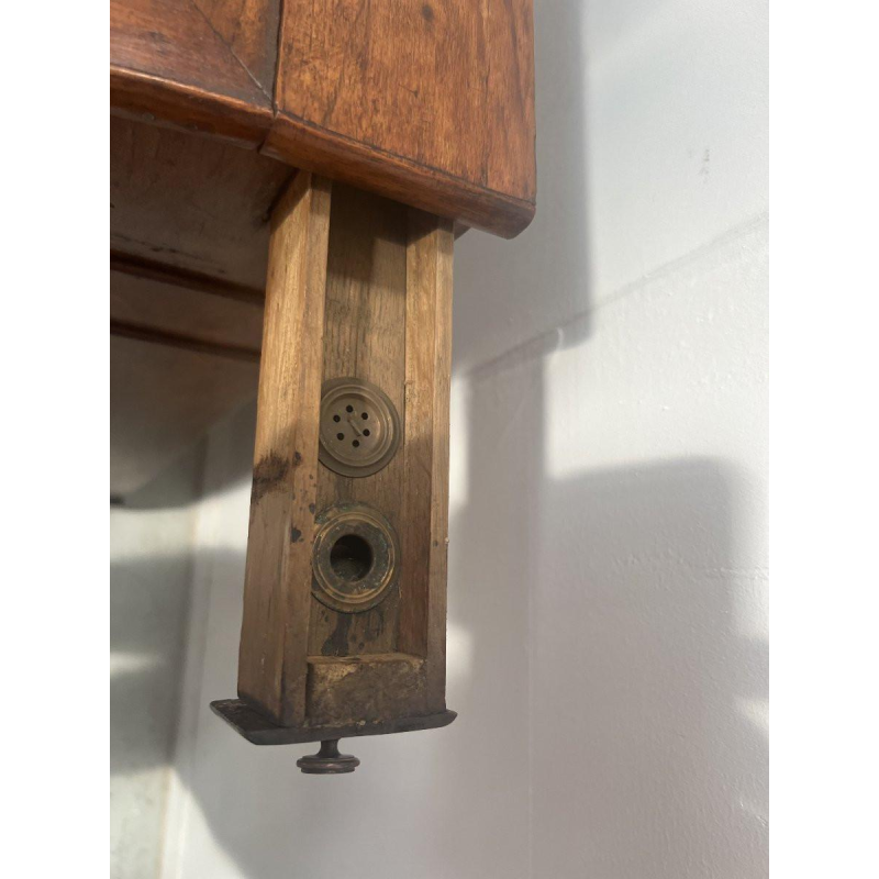 Antique cardboard desk belonging to a notary's clerk, 19th century