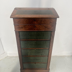 Antique cardboard desk belonging to a notary's clerk, 19th century
