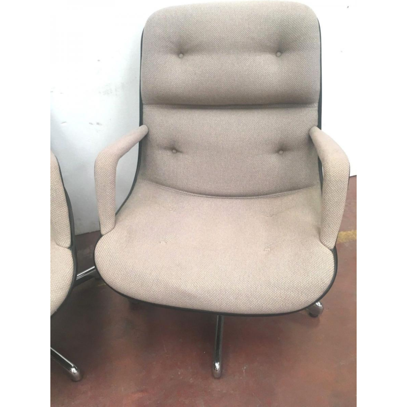 Strafor, paire de fauteuils de direction pivotants, ca 1970–1980