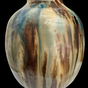 Roger GUERIN vase en grès forme flammé forme 132/C, ca 1920