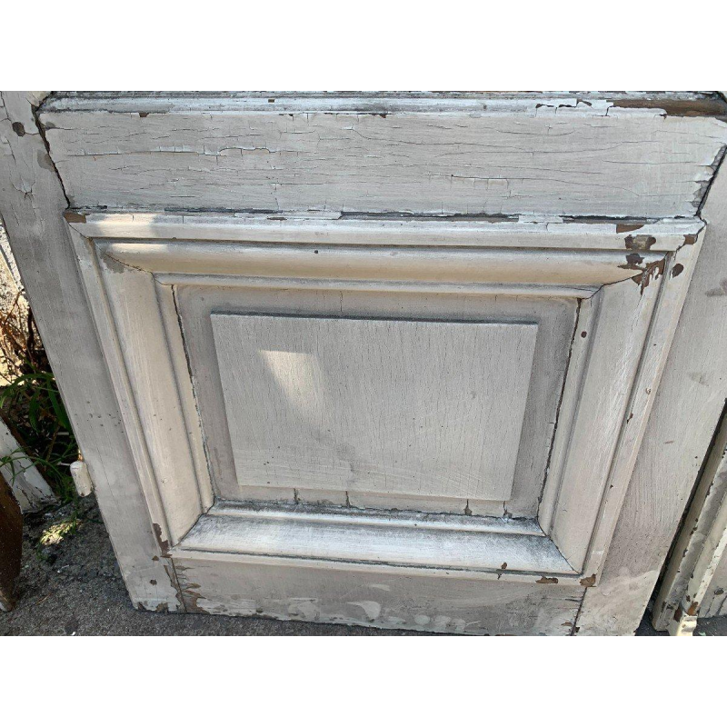 Porte fenêtre à deux vantaux en chêne massif, XXᵉ siècle