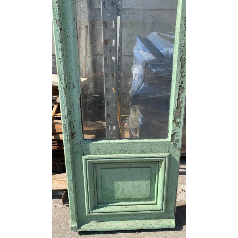 Dubbele openslaande deuren van massief eikenhout, 20e eeuw