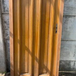 Porte de passage en sapin patiné, XXᵉ siècle