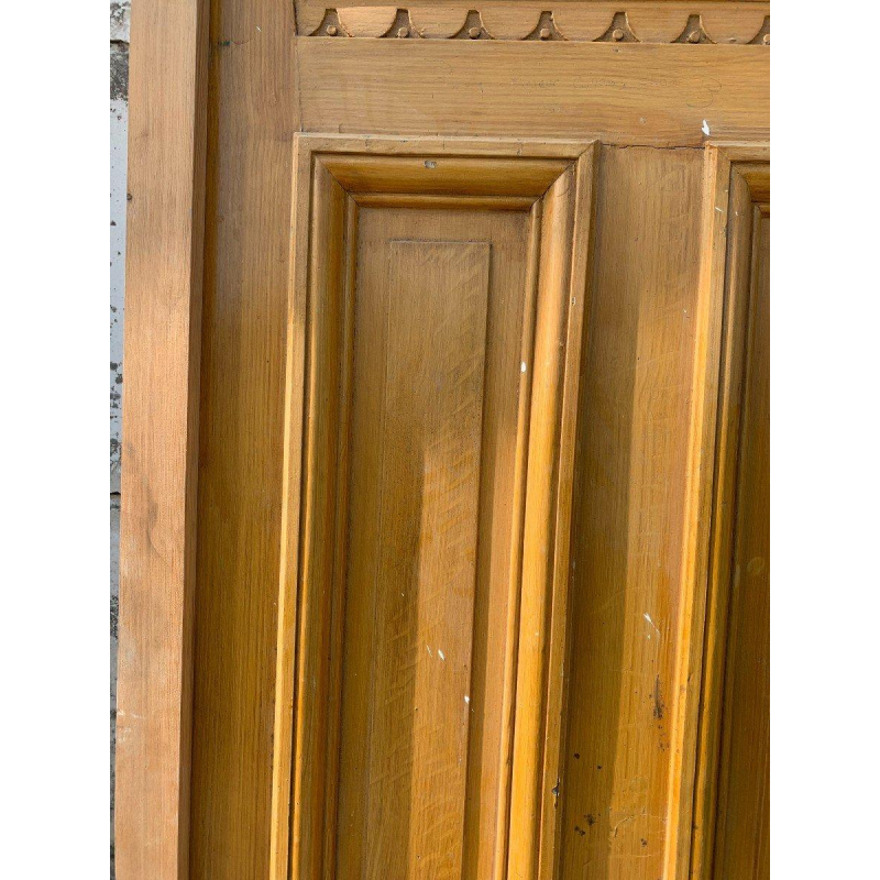 Patinated fir doorway, 20th century