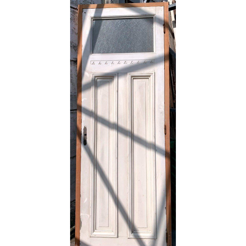 Porte de passage en sapin patiné, XXᵉ siècle