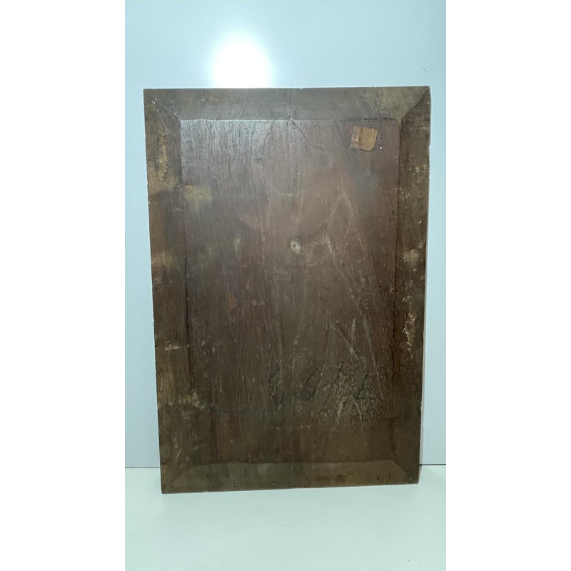 Narcisse Virgile Diaz de la Pena "Een galante scène in het park", olieverfschilderij op paneel, ca. 1850