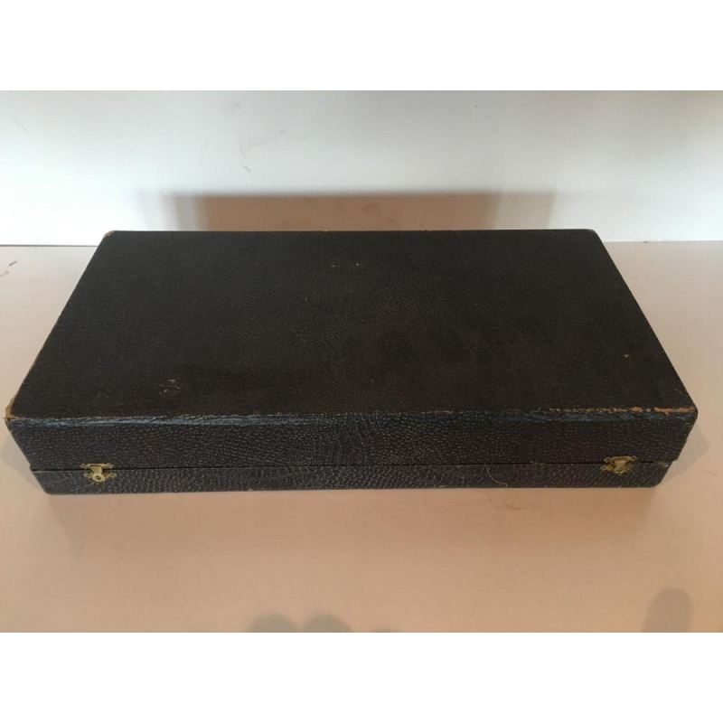 Coffret de 8 instruments de musique miniatures, coffret de collection, XXᵉ siècle