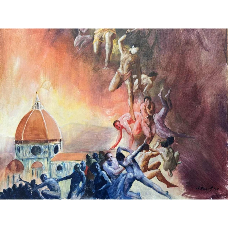 Christian HOCQUET (1935-2014): « The last judgement »