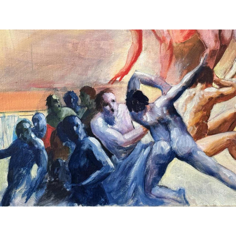 Christian HOCQUET (1935-2014): « The last judgement »