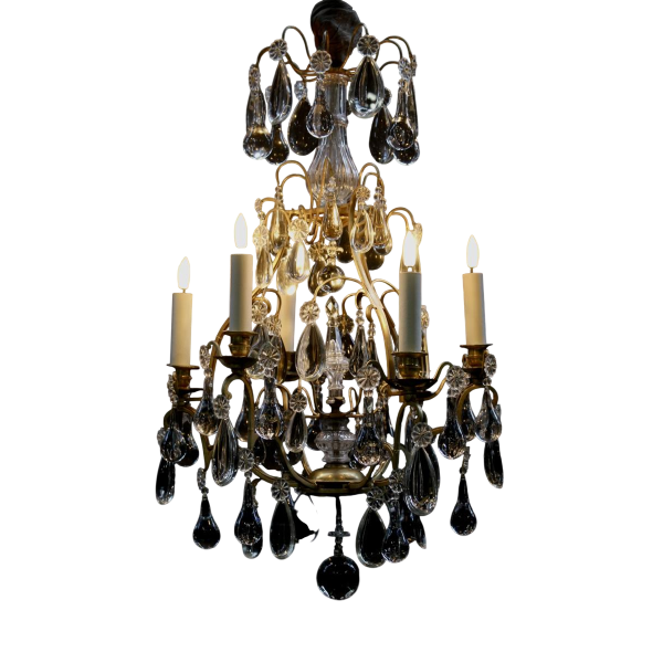 Cage chandelier, France circa 1900