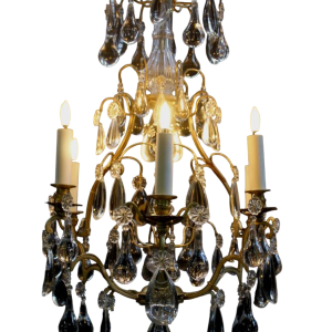 lustre cage , France vers 1900