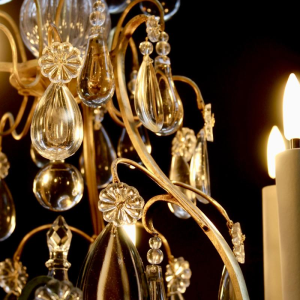 Cage chandelier, France circa 1900