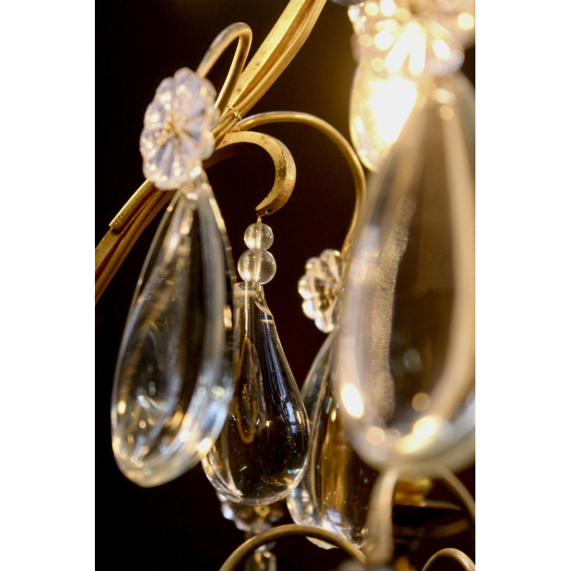 Cage chandelier, France circa 1900