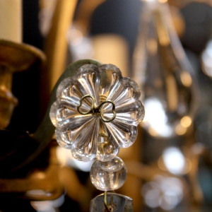 Cage chandelier, France circa 1900