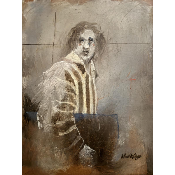 Ray Woodridge, oil painting on panel