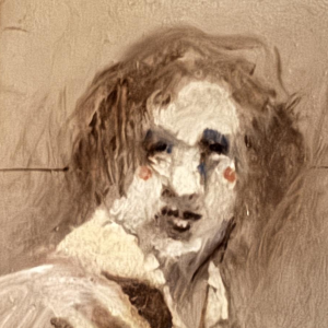 Ray Woodridge, oil painting on panel