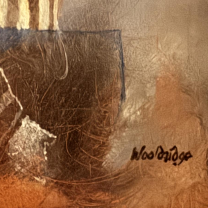 Ray Woodridge, oil painting on panel