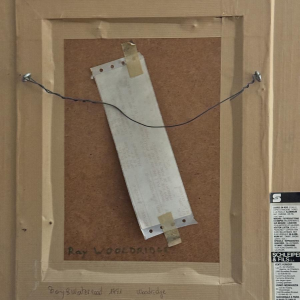 Ray Woodridge, oil painting on panel